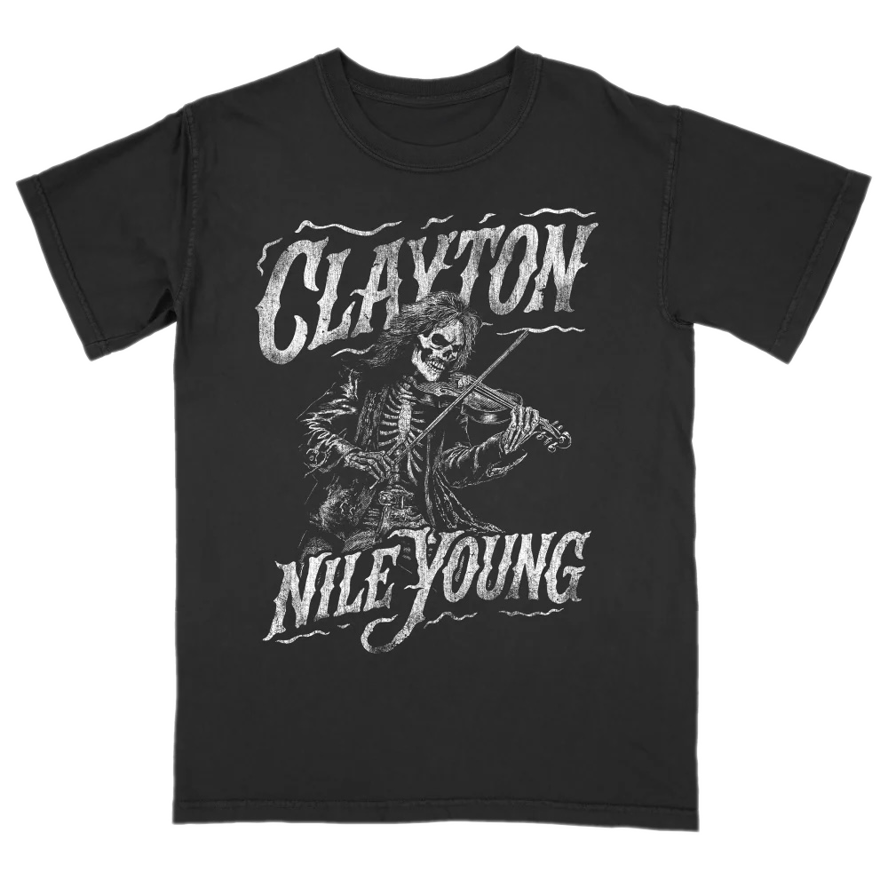 Black - Skeleton Fiddle T