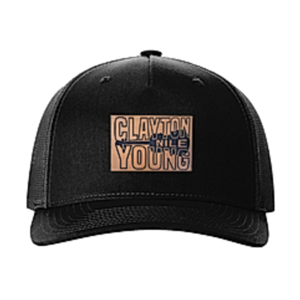 Clayton Nile Young Black Patch Hat